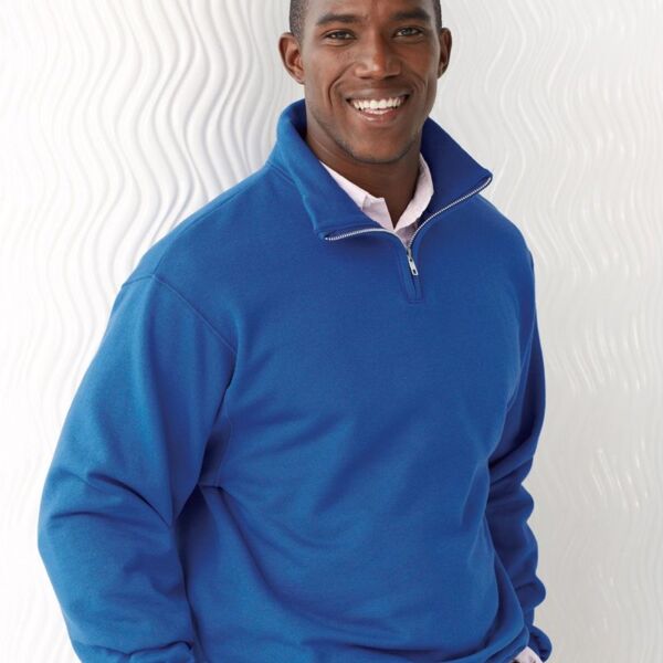Jerzees Nublend® Cadet Collar Quarter-Zip Sweatshirt 995MR Nublend® Cadet Collar Quarter-Zip Sweatshirt Thumbnail