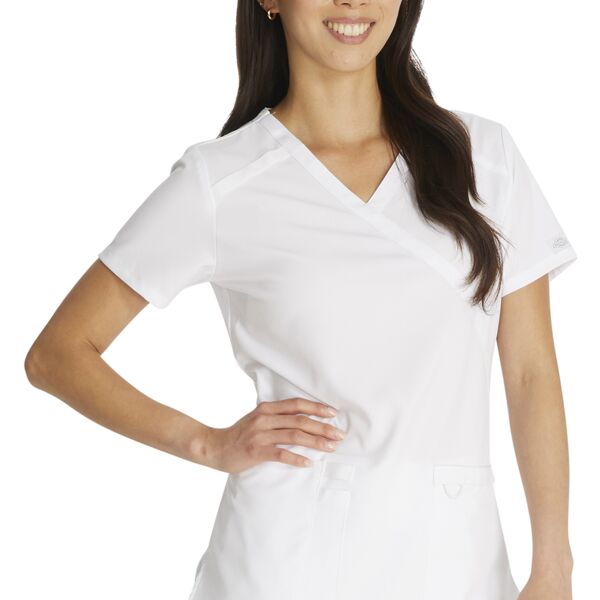 Dickies EDS Essentials Mock Wrap Top DK625 Mock Wrap Top Thumbnail