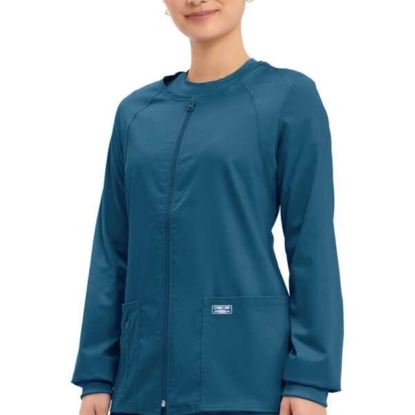 Cherokee.CoreStretch Zip Front Jacket 4315 Zip Front Jacket Thumbnail