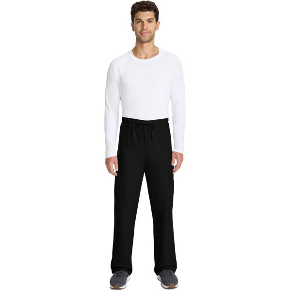 Unisex Mid Rise Drawstring Straight Pant Thumbnail
