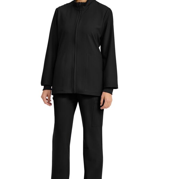 Zip Up Scrub Jacket Thumbnail