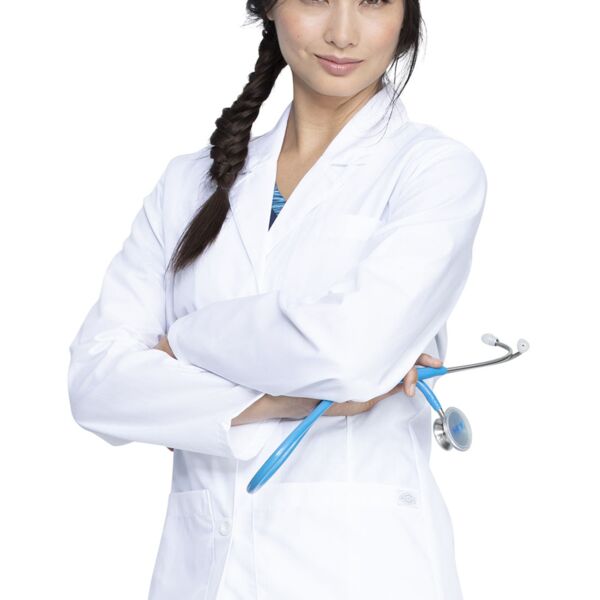 28" Consultation Lab Coat in White Thumbnail