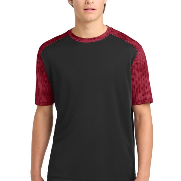 Sport-Tek® CamoHex Colorblock Tee Thumbnail