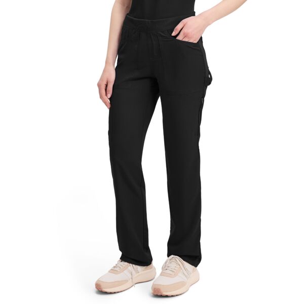 Mid Rise Tapered Leg Pull-on Pant Thumbnail