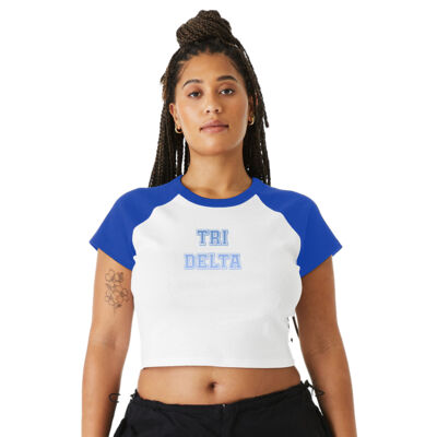 Baseball Baby Tee Thumbnail