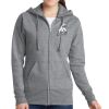 Ladies Classic Full Zip Hooded Sweatshirt Thumbnail