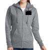 Ladies Classic Full Zip Hooded Sweatshirt Thumbnail