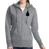 Ladies Classic Full Zip Hooded Sweatshirt Thumbnail