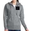 Ladies Classic Full Zip Hooded Sweatshirt Thumbnail