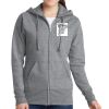 Ladies Classic Full Zip Hooded Sweatshirt Thumbnail