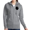 Ladies Classic Full Zip Hooded Sweatshirt Thumbnail