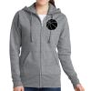 Ladies Classic Full Zip Hooded Sweatshirt Thumbnail