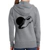 Ladies Classic Full Zip Hooded Sweatshirt Thumbnail