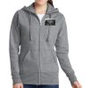 Ladies Classic Full Zip Hooded Sweatshirt Thumbnail
