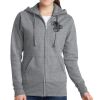 Ladies Classic Full Zip Hooded Sweatshirt Thumbnail