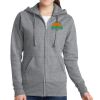 Ladies Classic Full Zip Hooded Sweatshirt Thumbnail