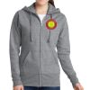 Ladies Classic Full Zip Hooded Sweatshirt Thumbnail