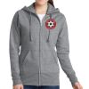 Ladies Classic Full Zip Hooded Sweatshirt Thumbnail
