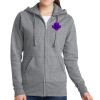 Ladies Classic Full Zip Hooded Sweatshirt Thumbnail