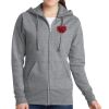 Ladies Classic Full Zip Hooded Sweatshirt Thumbnail