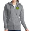 Ladies Classic Full Zip Hooded Sweatshirt Thumbnail