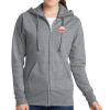 Ladies Classic Full Zip Hooded Sweatshirt Thumbnail