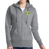 Ladies Classic Full Zip Hooded Sweatshirt Thumbnail