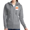 Ladies Classic Full Zip Hooded Sweatshirt Thumbnail