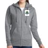 Ladies Classic Full Zip Hooded Sweatshirt Thumbnail