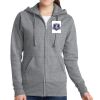 Ladies Classic Full Zip Hooded Sweatshirt Thumbnail