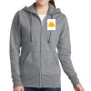 Ladies Classic Full Zip Hooded Sweatshirt Thumbnail