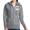 Ladies Classic Full Zip Hooded Sweatshirt Thumbnail