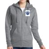 Ladies Classic Full Zip Hooded Sweatshirt Thumbnail
