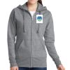 Ladies Classic Full Zip Hooded Sweatshirt Thumbnail
