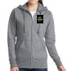 Ladies Classic Full Zip Hooded Sweatshirt Thumbnail