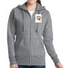 Ladies Classic Full Zip Hooded Sweatshirt Thumbnail