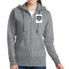 Ladies Classic Full Zip Hooded Sweatshirt Thumbnail