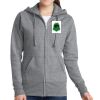 Ladies Classic Full Zip Hooded Sweatshirt Thumbnail