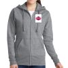 Ladies Classic Full Zip Hooded Sweatshirt Thumbnail