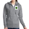 Ladies Classic Full Zip Hooded Sweatshirt Thumbnail