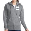 Ladies Classic Full Zip Hooded Sweatshirt Thumbnail