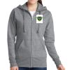 Ladies Classic Full Zip Hooded Sweatshirt Thumbnail
