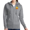 Ladies Classic Full Zip Hooded Sweatshirt Thumbnail