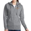 Ladies Classic Full Zip Hooded Sweatshirt Thumbnail