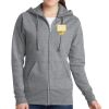 Ladies Classic Full Zip Hooded Sweatshirt Thumbnail
