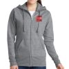Ladies Classic Full Zip Hooded Sweatshirt Thumbnail