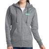 Ladies Classic Full Zip Hooded Sweatshirt Thumbnail
