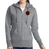 Ladies Classic Full Zip Hooded Sweatshirt Thumbnail