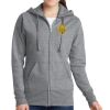 Ladies Classic Full Zip Hooded Sweatshirt Thumbnail