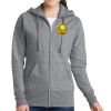 Ladies Classic Full Zip Hooded Sweatshirt Thumbnail